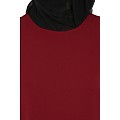 Premium inner abaya with elastic sleeves - Maroon Premium inner abaya with elastic sleeves - Maroon